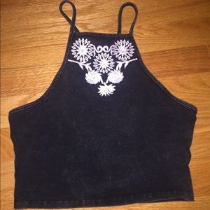 Pacsun high neck crop tank top NWOT